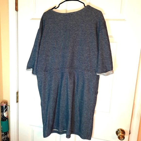 Violet b. Sweatshirt dress tie waist with pockets sz. 14 - Picture 6 of 6